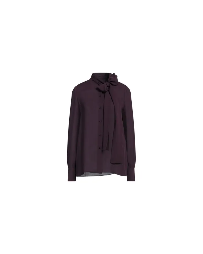 Valentino Garavani TOPS - Hemdenauf YOOX.COM Pflaume