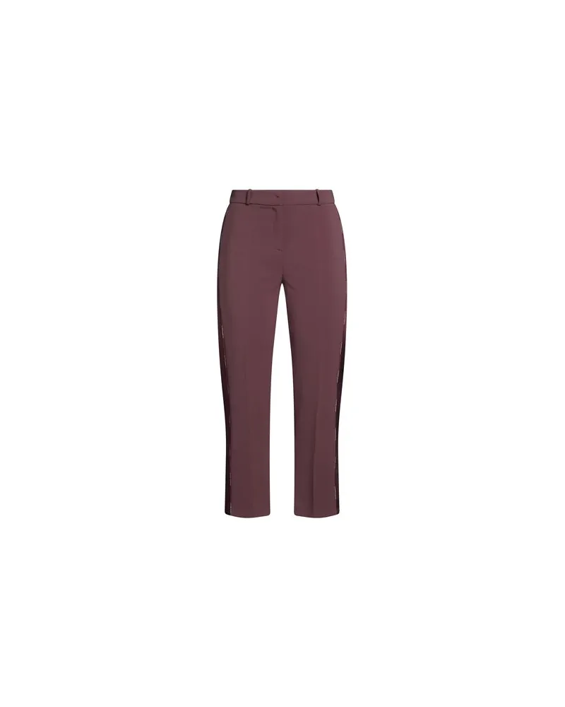 Elisabetta Franchi HOSEN & RÖCKE - Hosenauf YOOX.COM Dunkelbraun