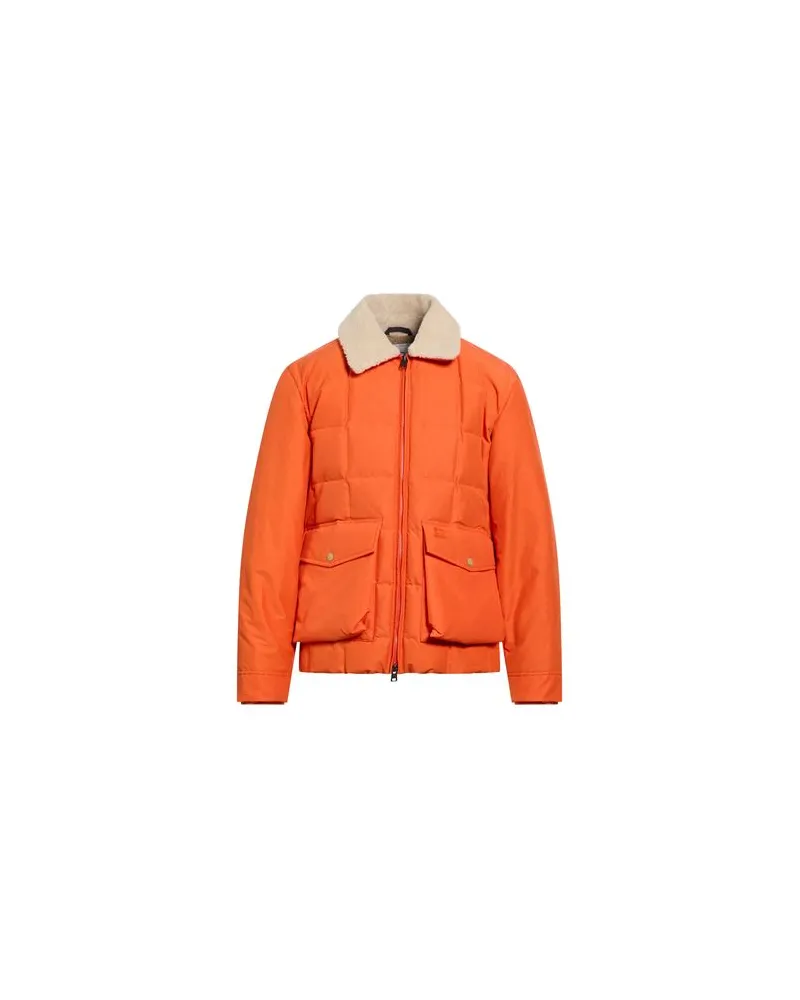 Woolrich JACKEN & MÄNTEL - Pufferjacken & Daunenjackenauf YOOX.COM Orange