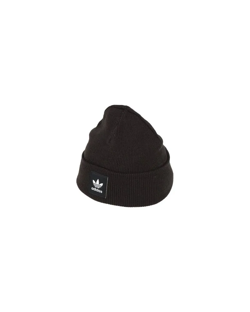adidas AC CUFF KNIT   - ACCESSOIRES - Mützen & Hüteauf YOOX.COM Schwarz