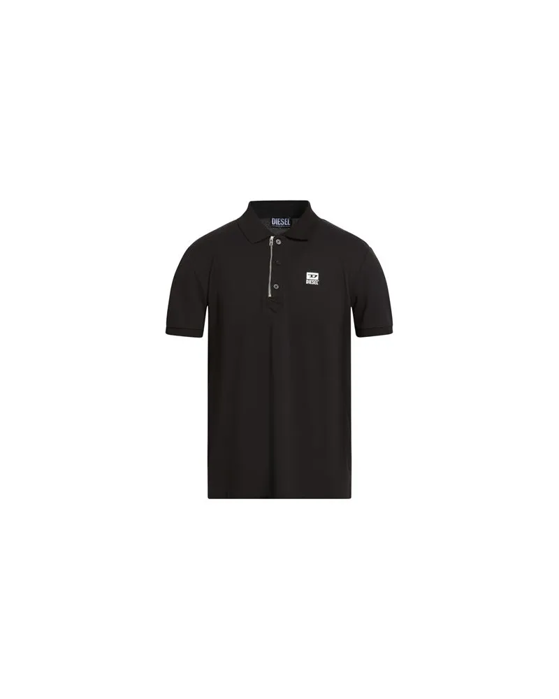Diesel TOPS - Poloshirtsauf YOOX.COM Schwarz