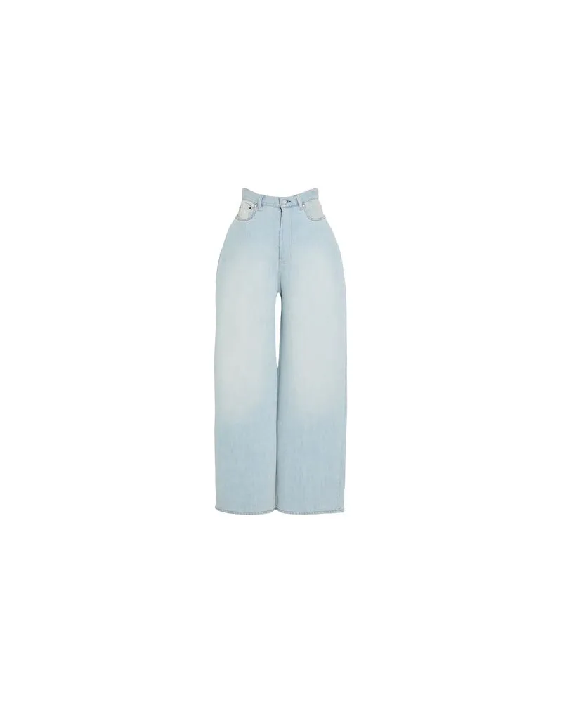 Acne Studios HOSEN & RÖCKE - Jeanshosenauf YOOX.COM Blau