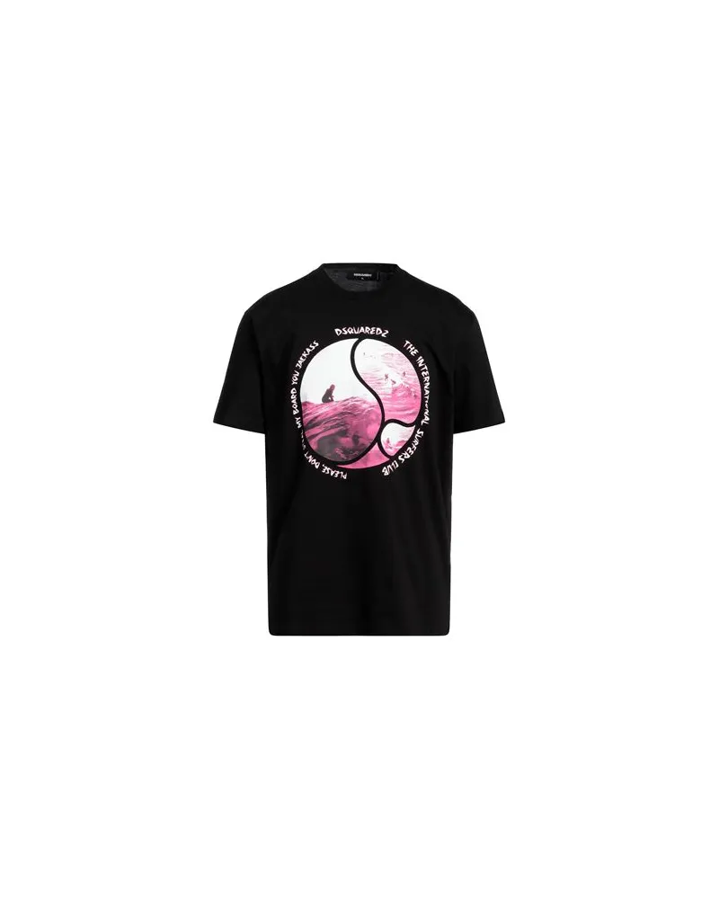 Dsquared2 TOPS - T-shirtsauf YOOX.COM Schwarz