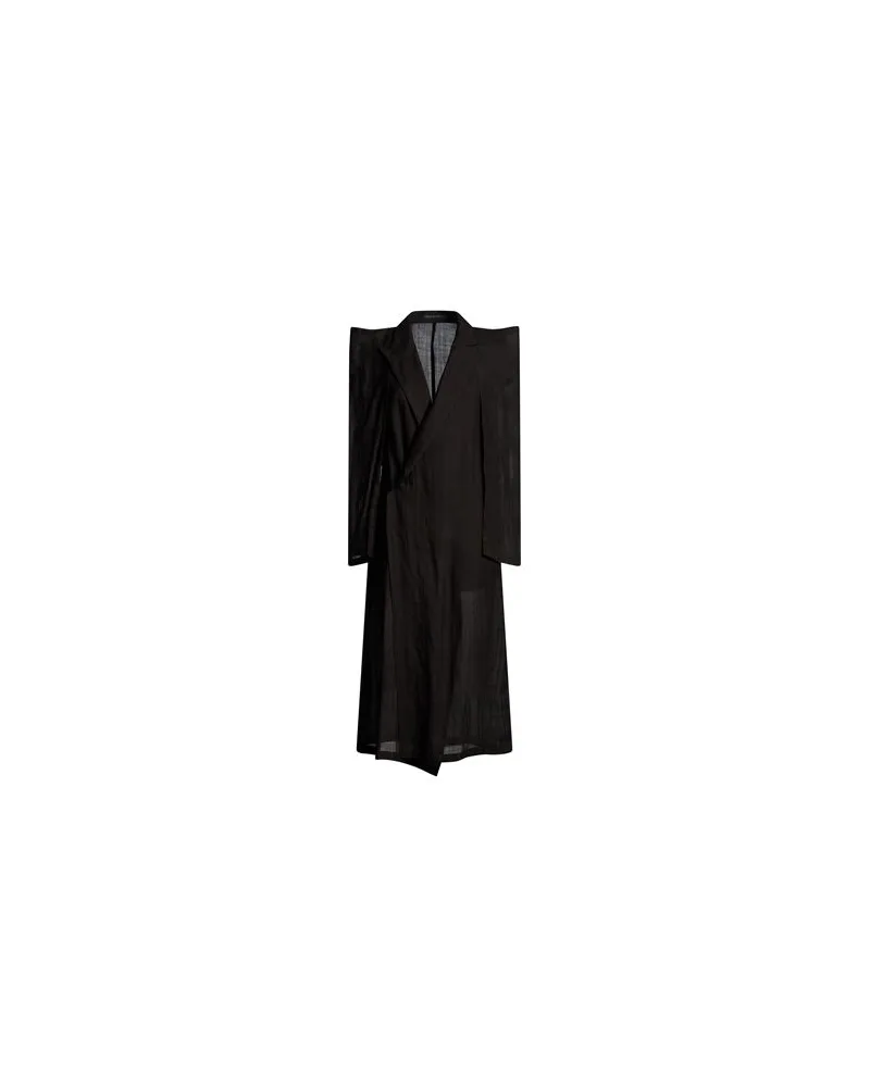 Yohji Yamamoto JACKEN & MÄNTEL - Jacken, Mäntel & Trenchcoatsauf YOOX.COM Schwarz
