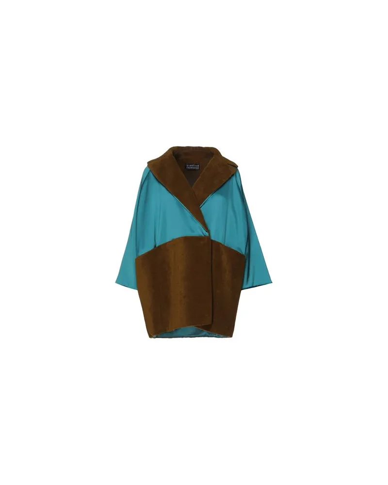Gianluca Capannolo JACKEN & MÄNTEL - Mäntelauf YOOX.COM Aquamarin
