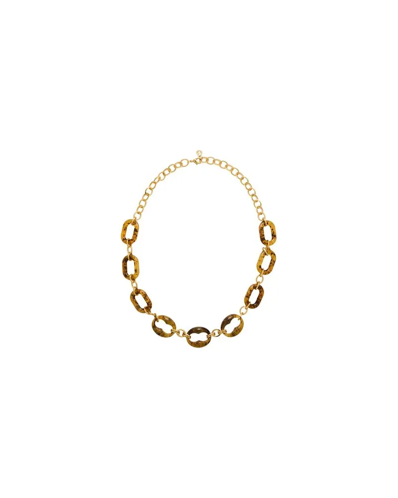 Luisa Spagnoli SCHMUCK und UHREN - Halskettenauf YOOX.COM Senf
