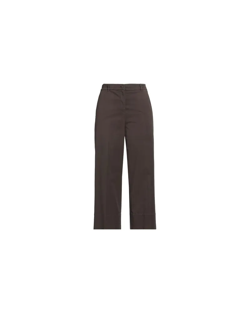 QL2 QUELLEDUE HOSEN & RÖCKE - Hosenauf YOOX.COM Dunkelbraun