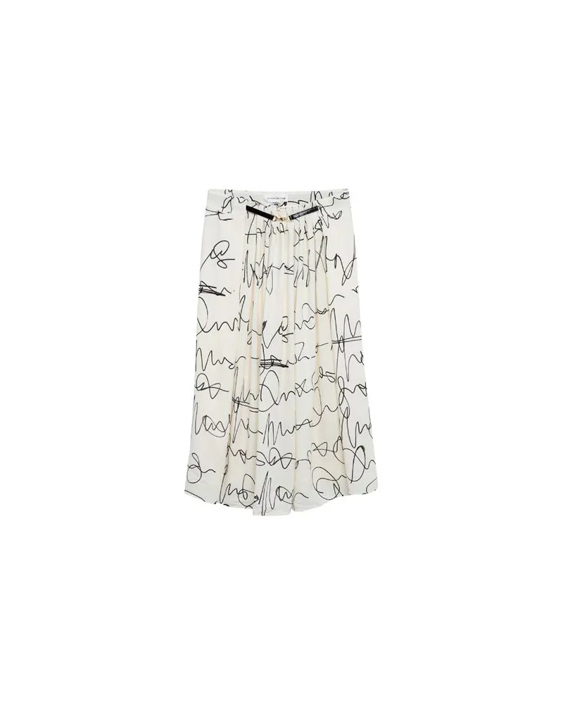 Victoria Beckham HOSEN & RÖCKE - Midi-Röckeauf YOOX.COM Elfenbein