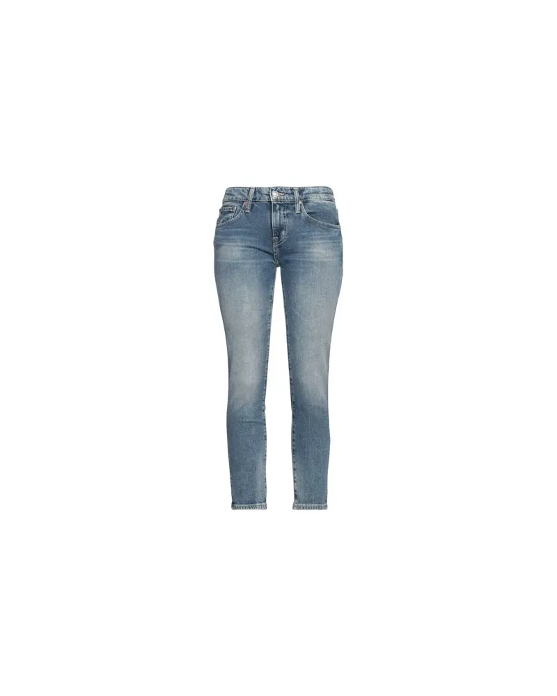 Adriano Goldschmied HOSEN & RÖCKE - Jeanshosenauf YOOX.COM Blau