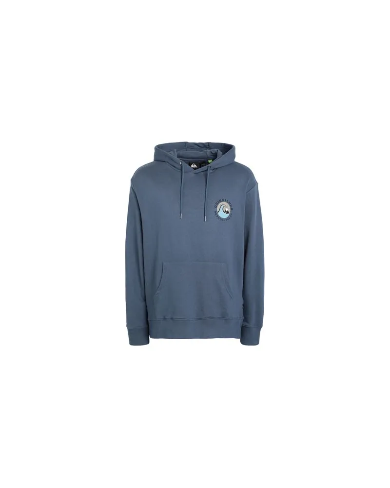 Quiksilver QS Felpa QS Bubble Stamp Hoodie  - TOPS - Sweatshirtsauf YOOX.COM Taubenblau