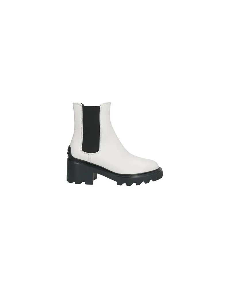 TOD'S SCHUHE - Stiefelettenauf YOOX.COM Weiß