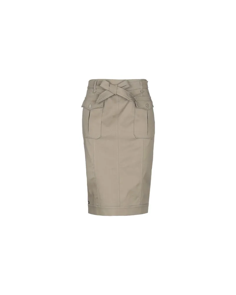 Manila Grace HOSEN & RÖCKE - Midi-Röckeauf YOOX.COM Militärgrün