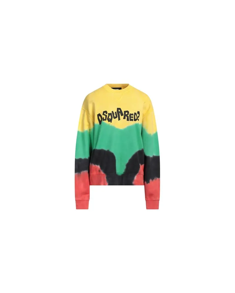 Dsquared2 TOPS - Sweatshirtsauf YOOX.COM Gelb