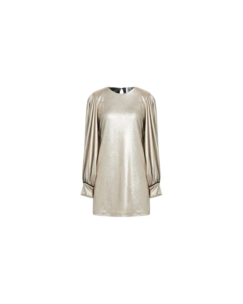 Le Volière KLEIDER - Mini-Kleiderauf YOOX.COM Gold