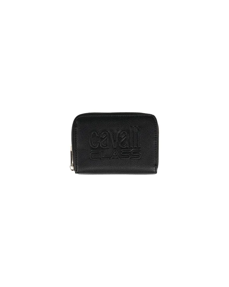 Roberto Cavalli Kleinlederwaren - Brieftaschenauf YOOX.COM Schwarz