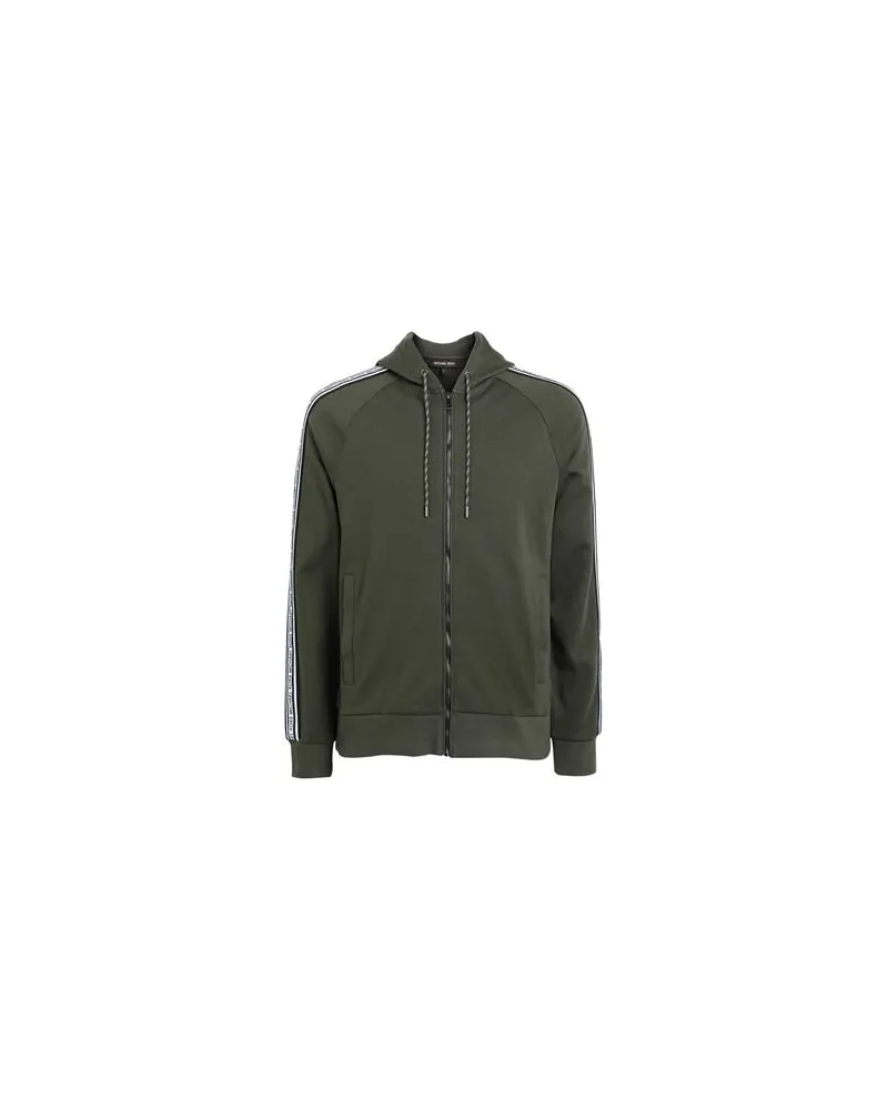 Michael Kors BLOCKED LOGO HOODIE  - TOPS - Sweatshirtsauf YOOX.COM Militärgrün