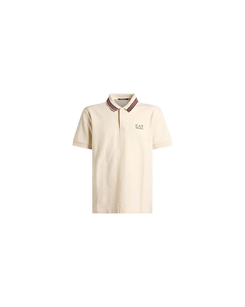 EA7 TOPS - Poloshirtsauf YOOX.COM Cremeweiß