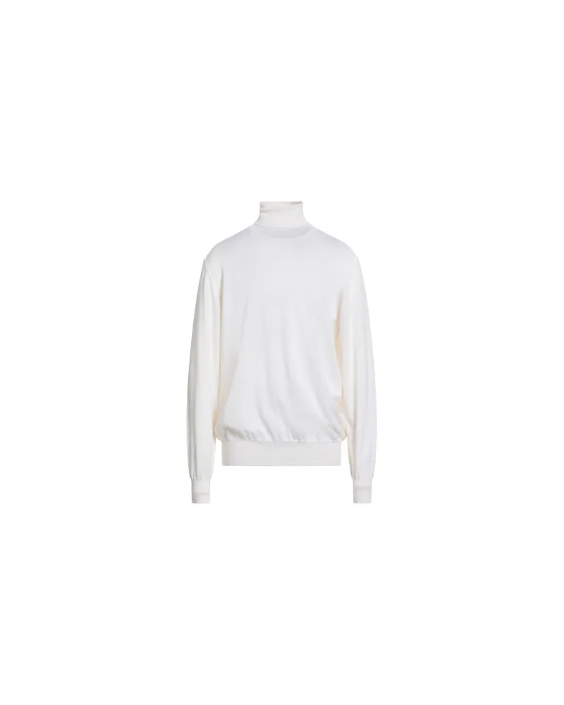 Paolo Pecora Milano STRICKWAREN - Rollkragenpulloverauf YOOX.COM Elfenbein