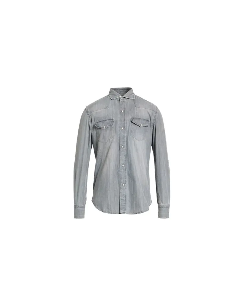 Eleventy TOPS - Jeanshemdenauf YOOX.COM Grau