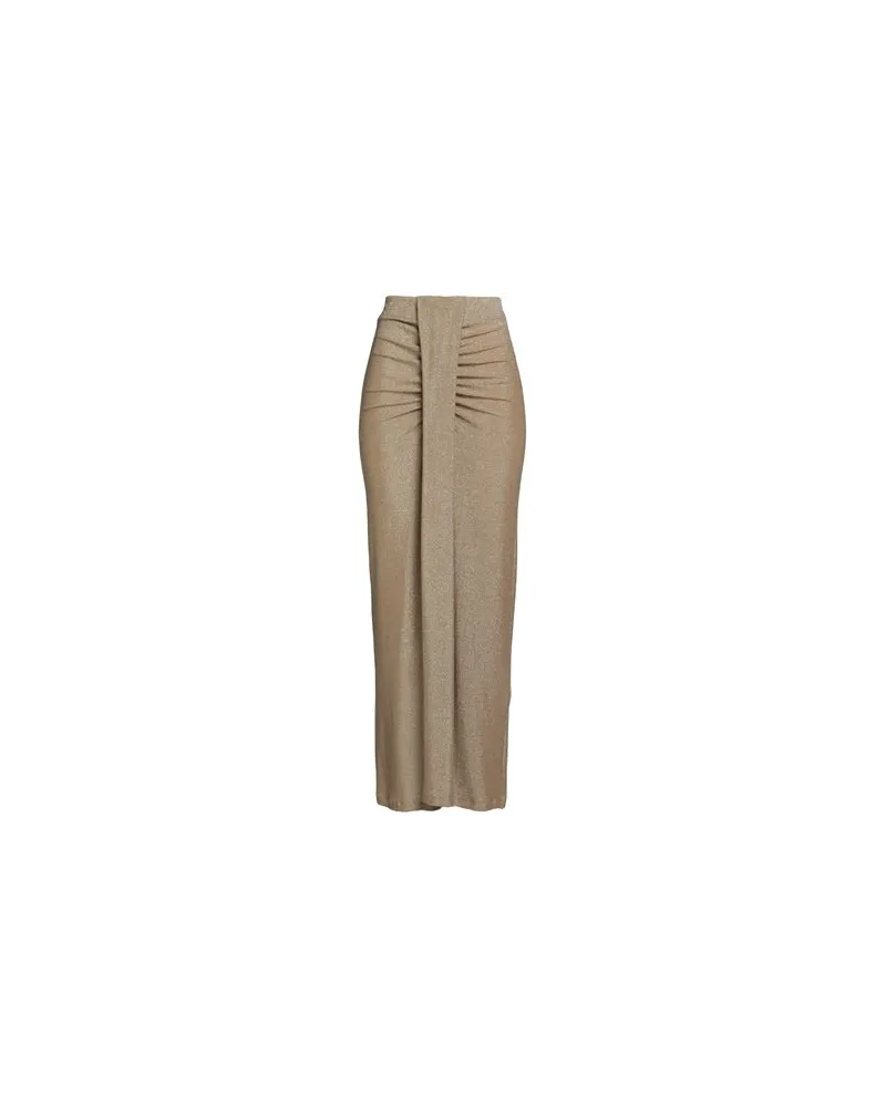 Gaëlle Bonheur HOSEN & RÖCKE - Maxi-Röckeauf YOOX.COM Gold