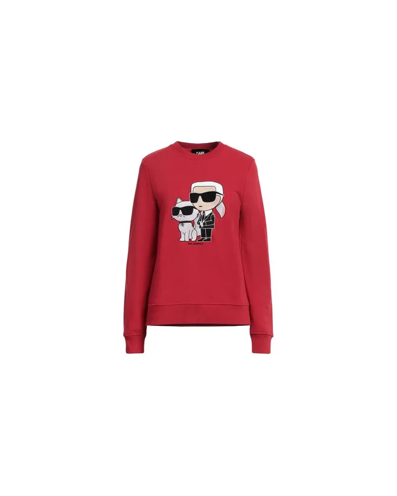 Karl Lagerfeld TOPS - Sweatshirtsauf YOOX.COM Rot