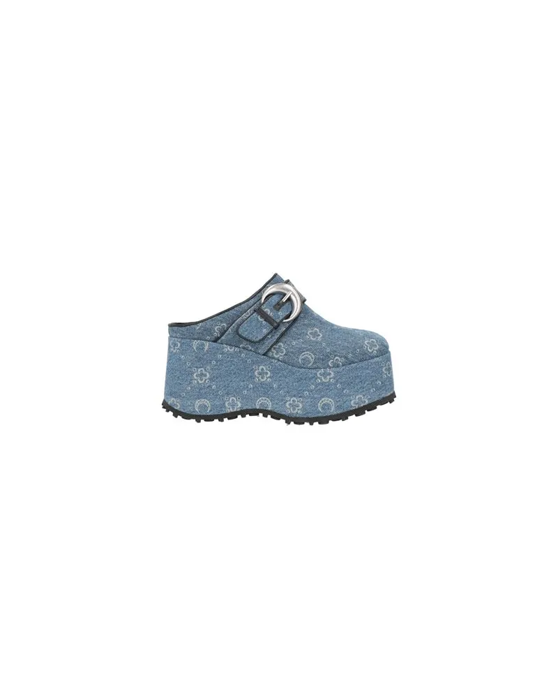 Marine Serre SCHUHE - Mules & Clogsauf YOOX.COM Blau