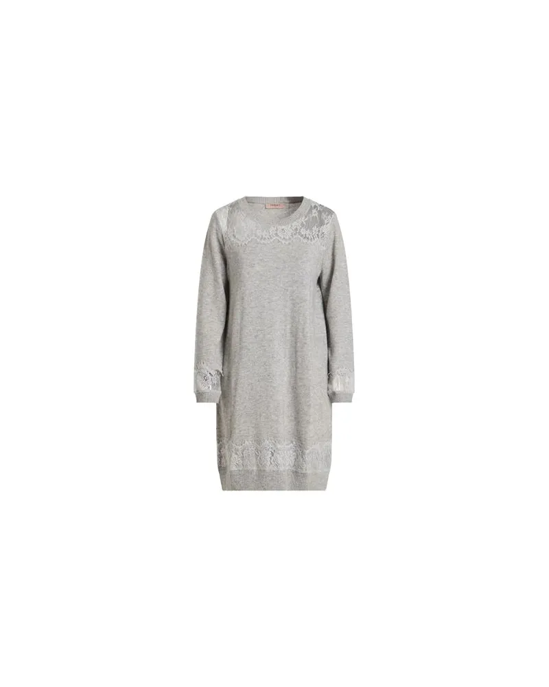 Twin-Set KLEIDER - Mini-Kleiderauf YOOX.COM Grau