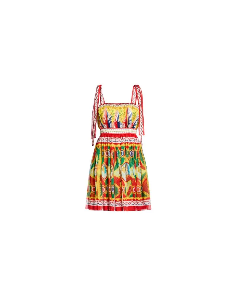 Dolce & Gabbana KLEIDER - Mini-Kleiderauf YOOX.COM Rot