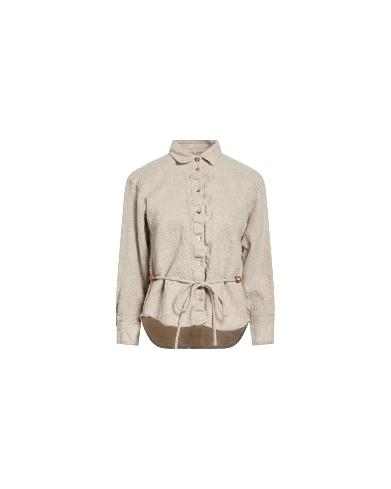LE 17 SEPTEMBRE TOPS - Hemdenauf YOOX.COM Beige
