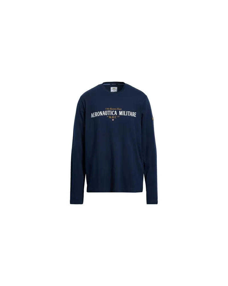 Aeronautica Militare TOPS - T-shirtsauf YOOX.COM Nachtblau