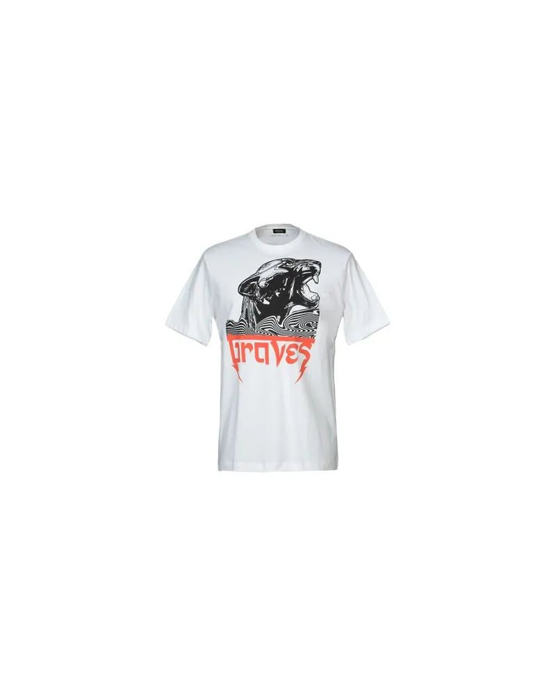Diesel TOPS - T-shirtsauf YOOX.COM Weiß