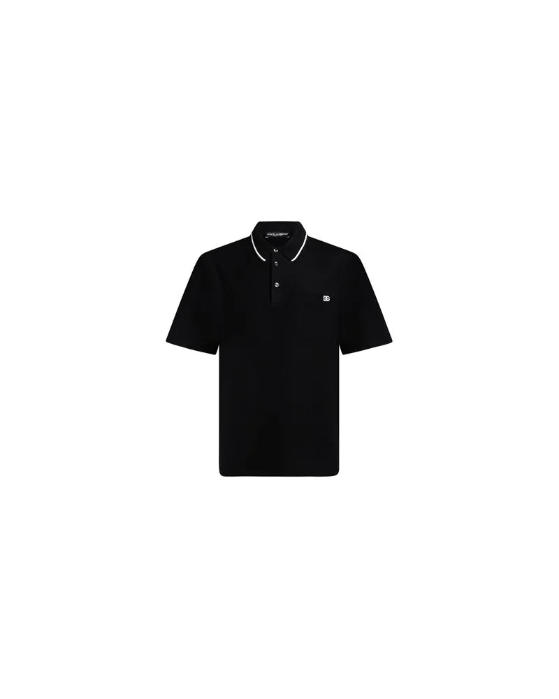 Dolce & Gabbana TOPS - Poloshirtsauf YOOX.COM Schwarz