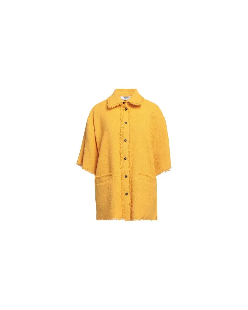 MSGM TOPS - Hemdenauf YOOX.COM Orange