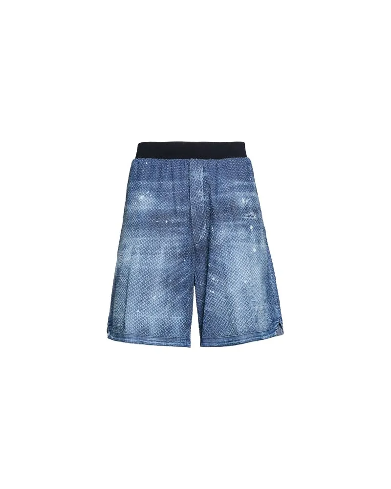 Dsquared2 HOSEN & RÖCKE - Jeansshortsauf YOOX.COM Blau