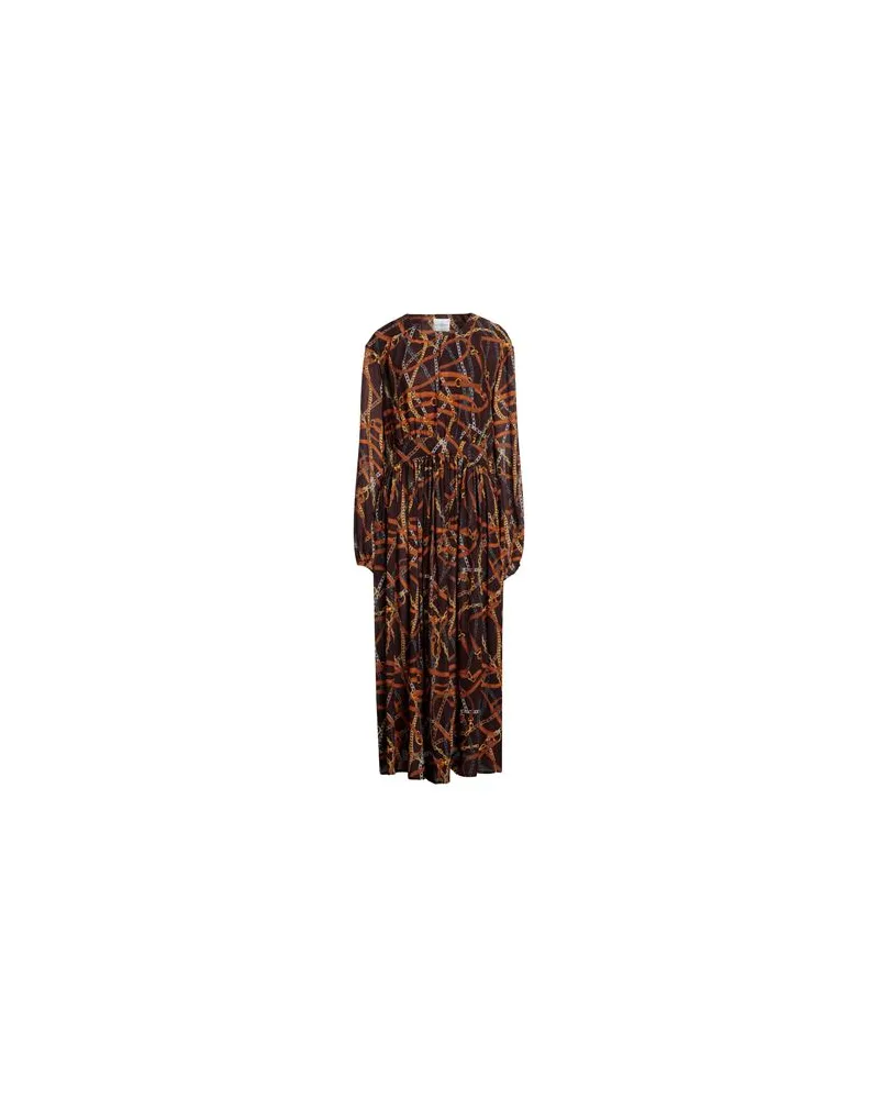 Ballantyne KLEIDER - Maxi-Kleiderauf YOOX.COM Braun
