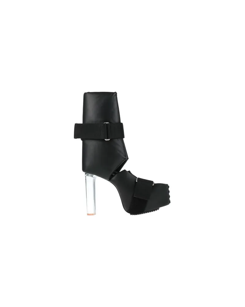 Rick Owens SCHUHE - Stiefelauf YOOX.COM Schwarz