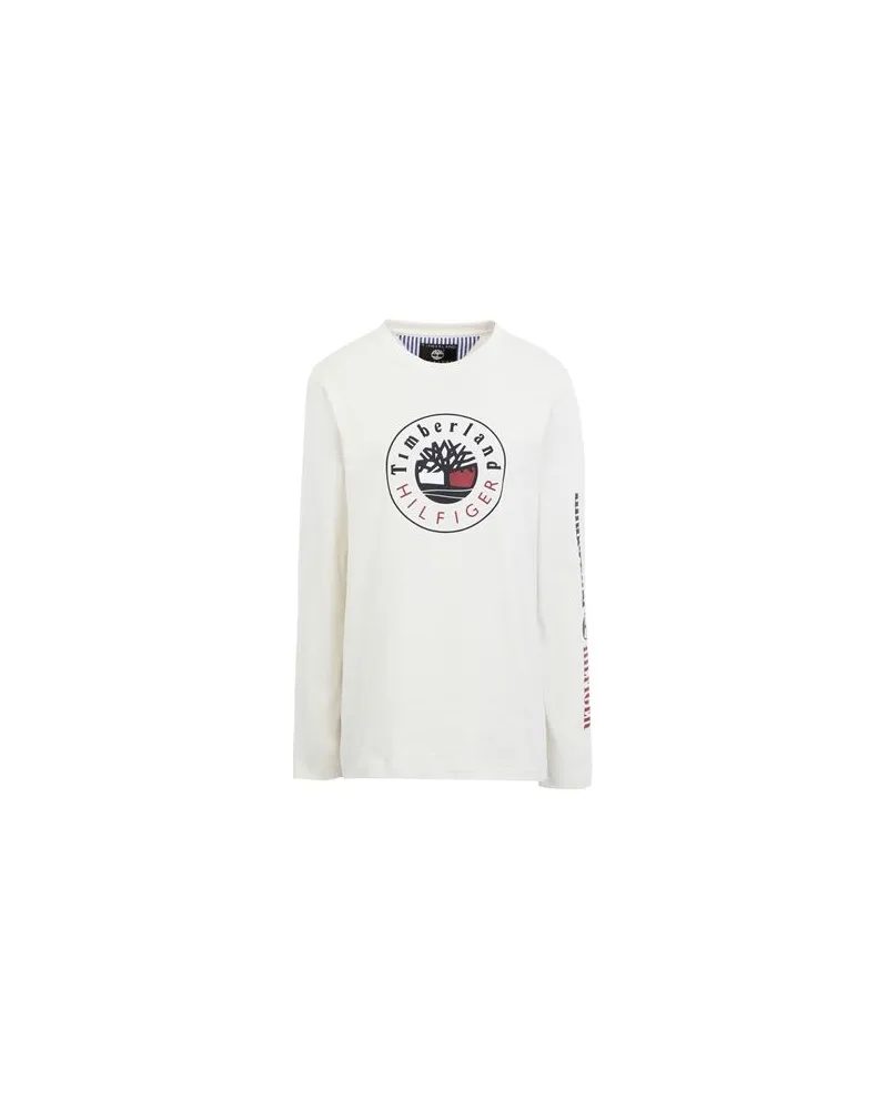 Timberland TOPS - T-shirtsauf YOOX.COM Elfenbein