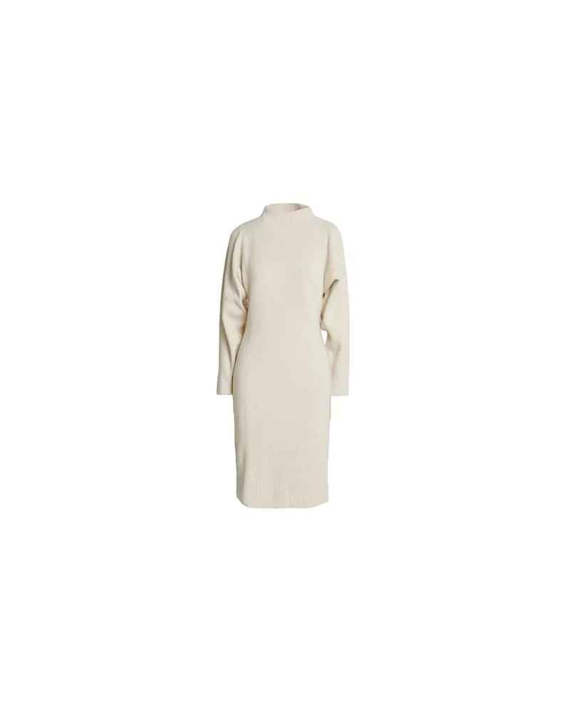 AGNONA KLEIDER - Midi-Kleiderauf YOOX.COM Beige