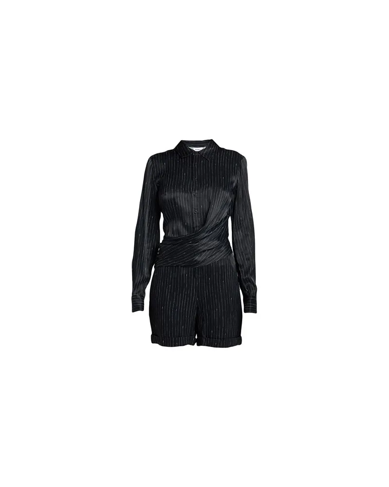 DKNY OVERALLS - Playsuitsauf YOOX.COM Schwarz