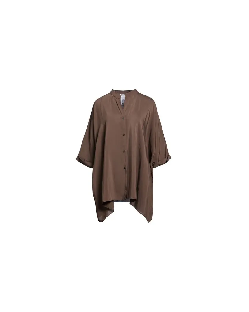 Diana Gallesi TOPS - Hemdenauf YOOX.COM Braun