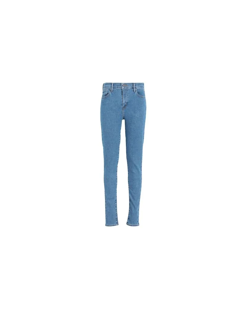 Levi's 720 HIRISE SUPER SKINNY FLAT FINISH - HOSEN & RÖCKE - Jeanshosenauf YOOX.COM Blau