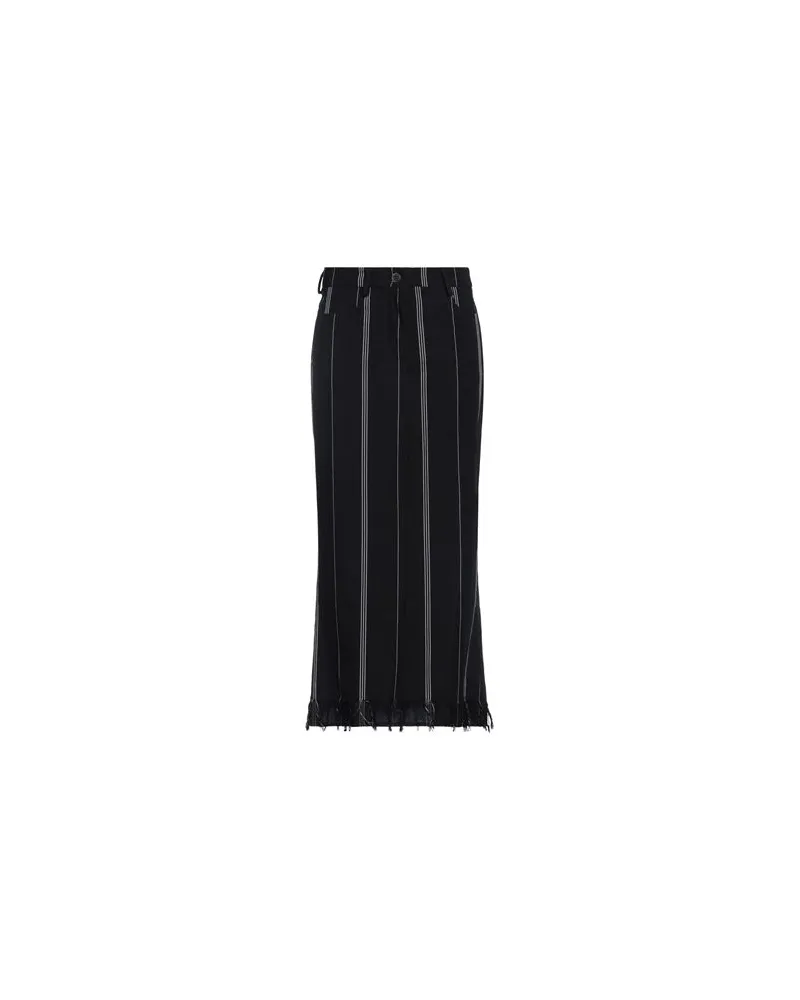 Masnada HOSEN & RÖCKE - Midi-Röckeauf YOOX.COM Schwarz