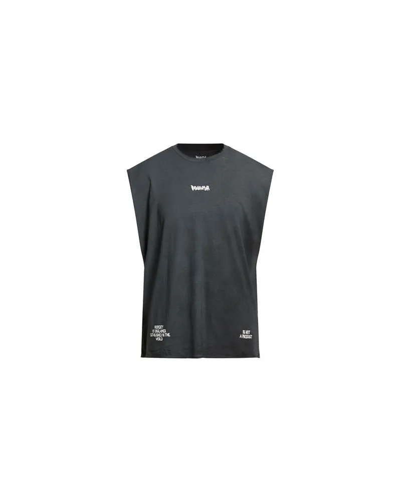 DISCLAIMER TOPS - T-shirtsauf YOOX.COM Braungrau