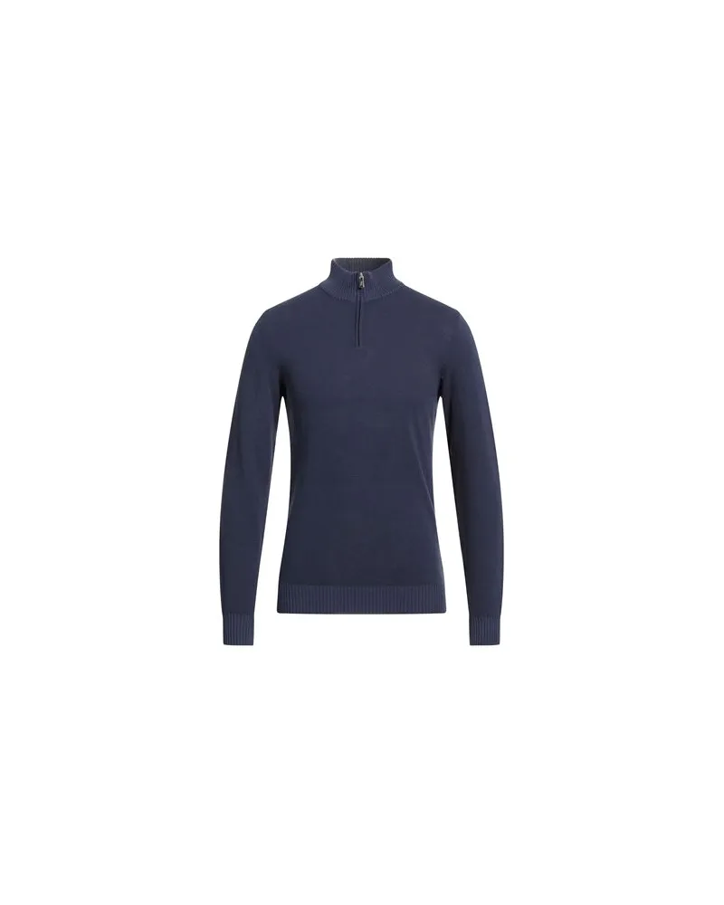 Fedeli STRICKWAREN - Rollkragenpulloverauf YOOX.COM Marineblau