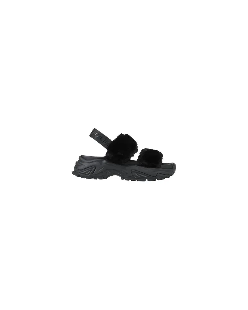 Versace Jeans SCHUHE - Sandalenauf YOOX.COM Schwarz