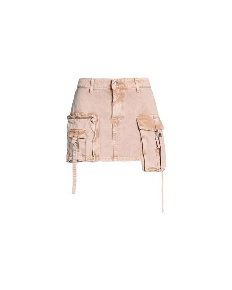 VICOLO DENIM COUTURE - HOSEN & RÖCKE - Jeansröckeauf YOOX.COM Hellbraun