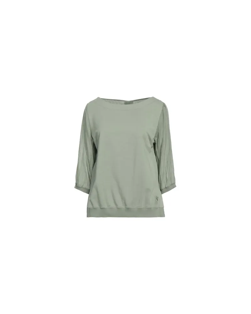 European Culture TOPS - Sweatshirtsauf YOOX.COM Salbeigrün