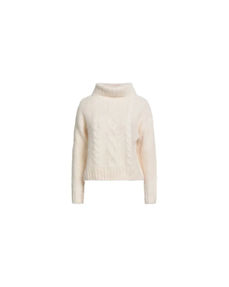 Molly Bracken STRICKWAREN - Rollkragenpulloverauf YOOX.COM Cremeweiß