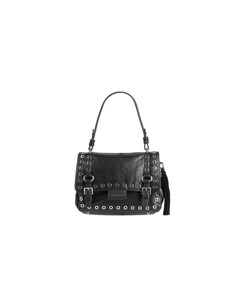 LA CARRIE TASCHEN - Schultertaschenauf YOOX.COM Schwarz