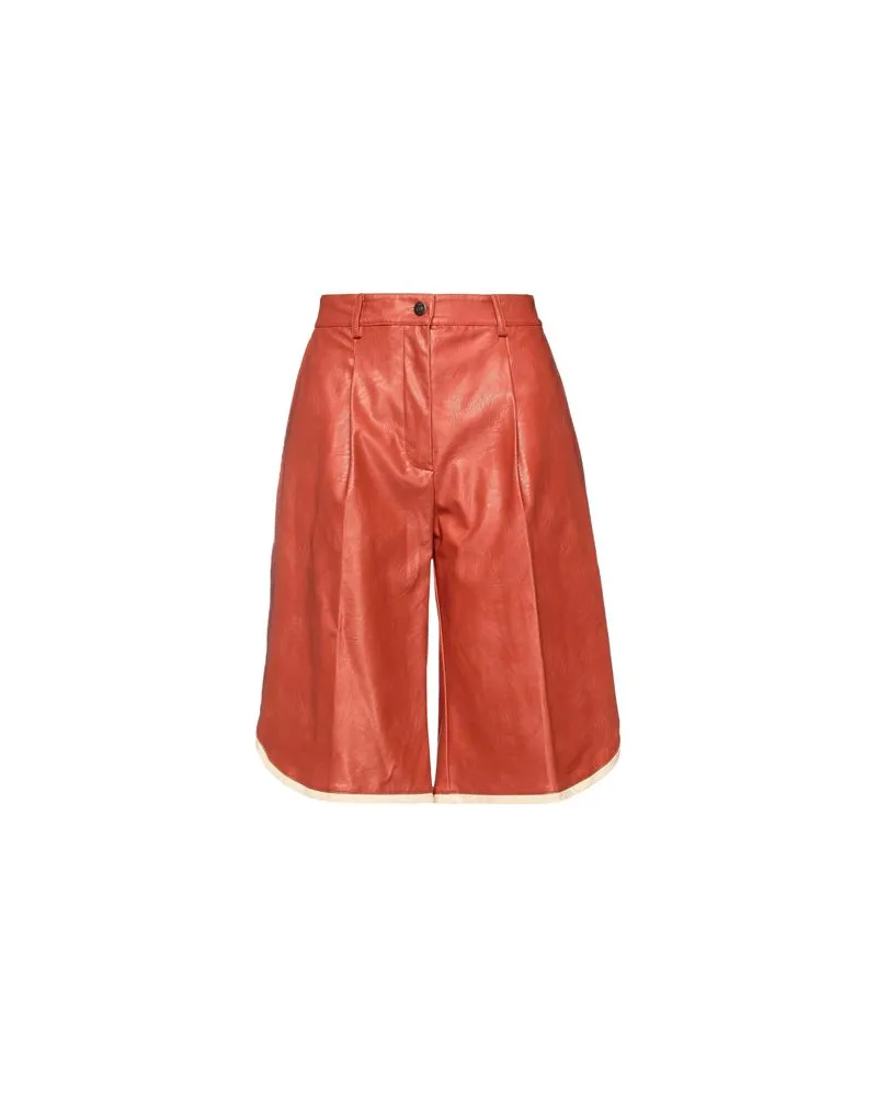 8PM HOSEN & RÖCKE - Shorts & Bermudashortsauf YOOX.COM Rostrot